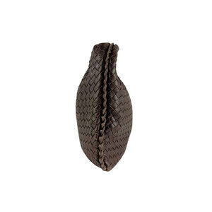 Bottega Veneta handbag brown intrecciato leather